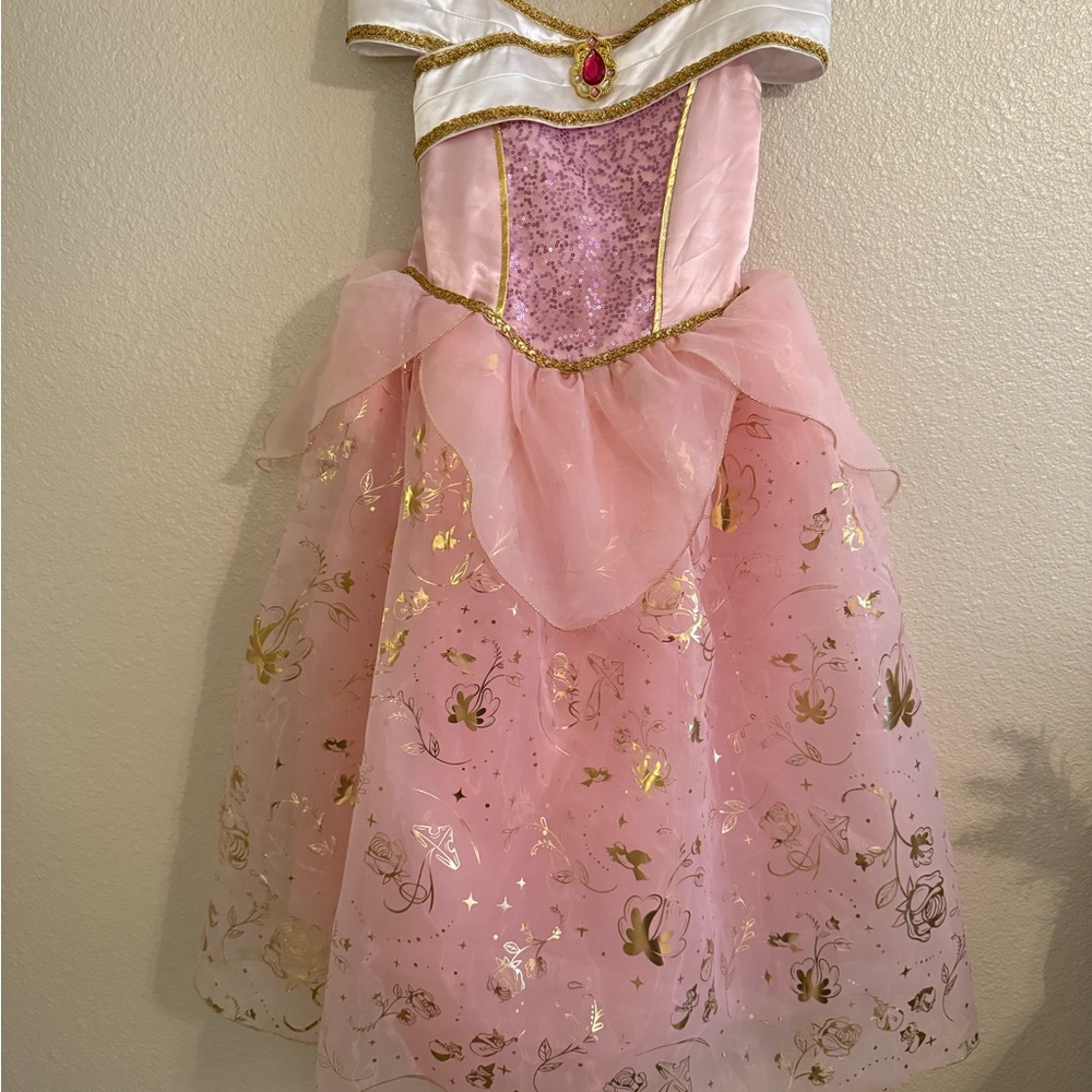 Princess Aurora Official Disney Pink and Gold Princess